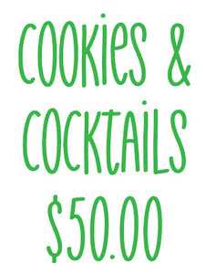 Cookies & Cocktails - Event