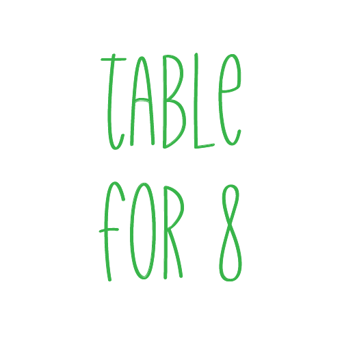 Table for 8 - Friday, Ladies Luncheon