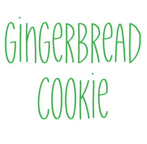 Gingerbread Cookie - Thursday, Teen Party