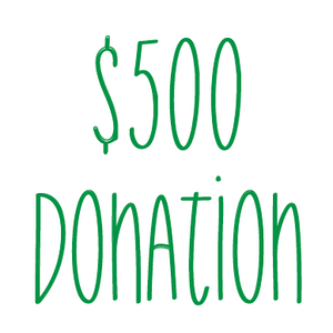 $500 Donation - Friends of Cline McMurry